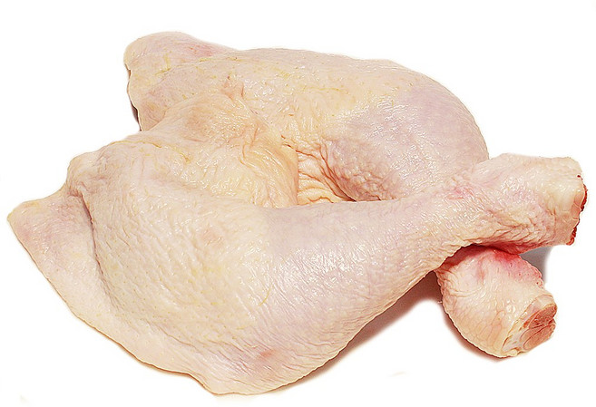 가나안 통 닭다리 (닭장각) 4조각 넙적다리 부분 구이 백숙 바베큐 용, 1개