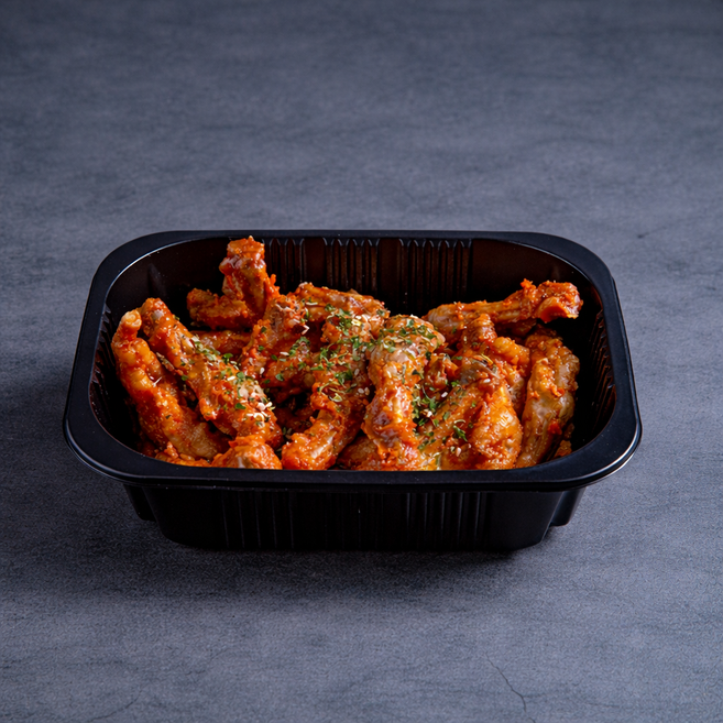 백선생 통뼈 불닭발 매운 직화 숯불 양념 야외 캠핑 간식 술안주, 3개, 450g