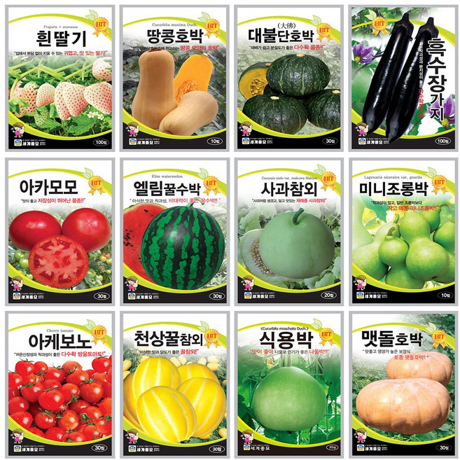 과일채소씨모음 수박씨 호박씨앗 가지씨앗 오이씨앗 참외종자, 302 청양고추 100립, 1개