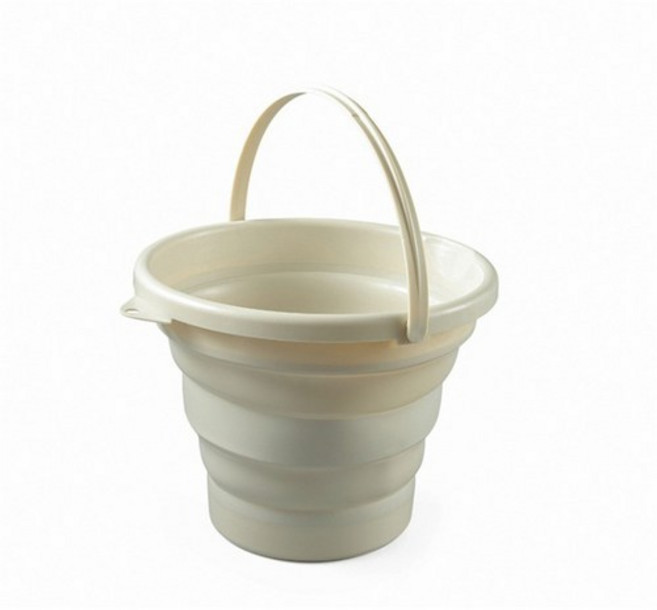 리즈제이니 휴대용 접이식 물통 10L, 03 북유럽 아이보리, 1개