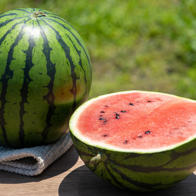 [당도선별] 산지직송 하우스 꿀수박 1개 (7kg) 초특가, 7kg