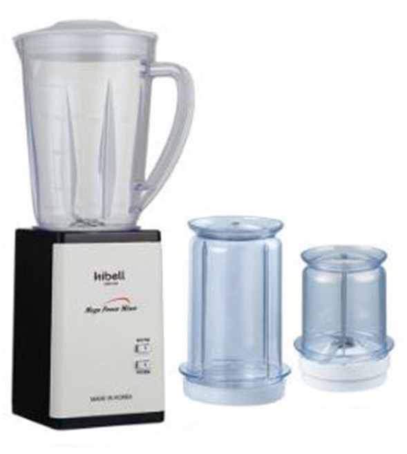 하이벨 가정용 다용도 미니믹서기 HBM-800 국산 1.2L 소형 믹서기 3종컵