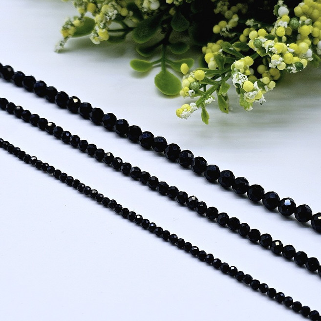 블랙스피넬 컷팅 천연원석 비즈재료 DIY 원석재료