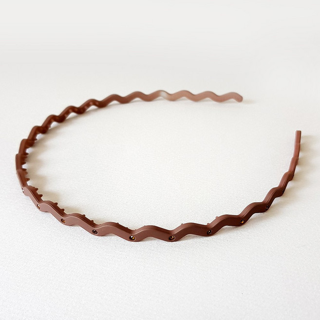 인조이박스 가장 편한~ 큐빅 얇은 머리띠 COR SMA12