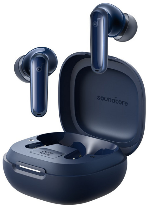 앤커 사운드코어 P40i 노이즈캔슬링 블루투스이어폰 A3955, 블루