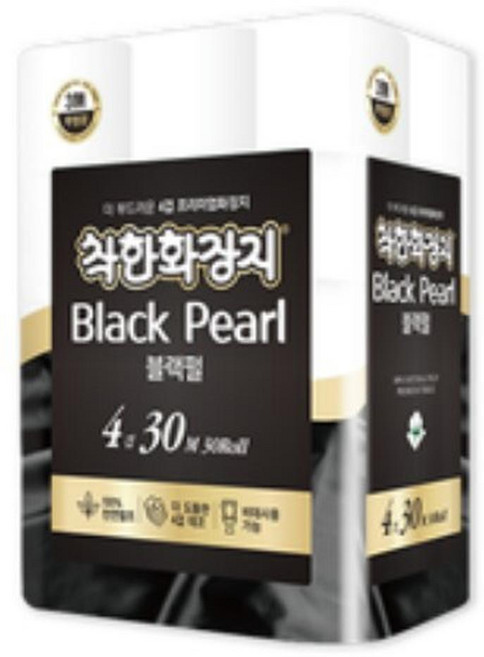 착한화장지 블랙펄, 30롤, 3개