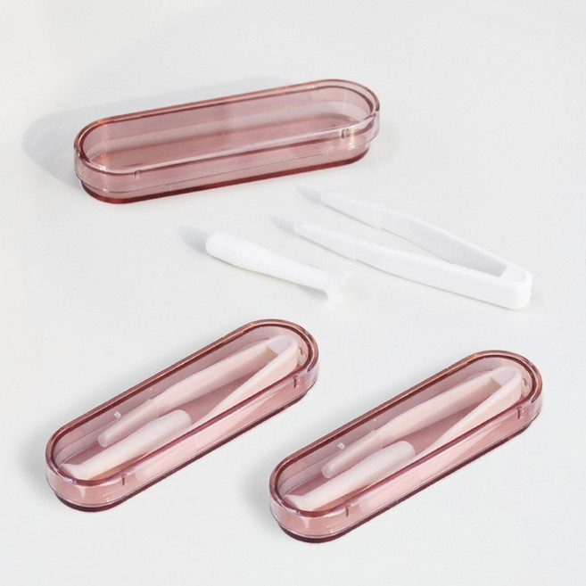 렌즈 빼는 도구 렌즈착용 위생 집게&흡착봉 3개세트