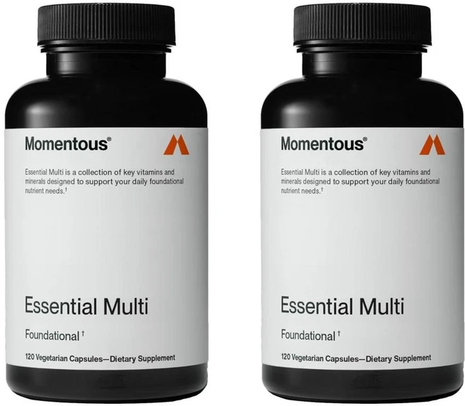 모멘터스 이센셜 멀티비타민 캡슐, 2개, 120정 - 쿠팡