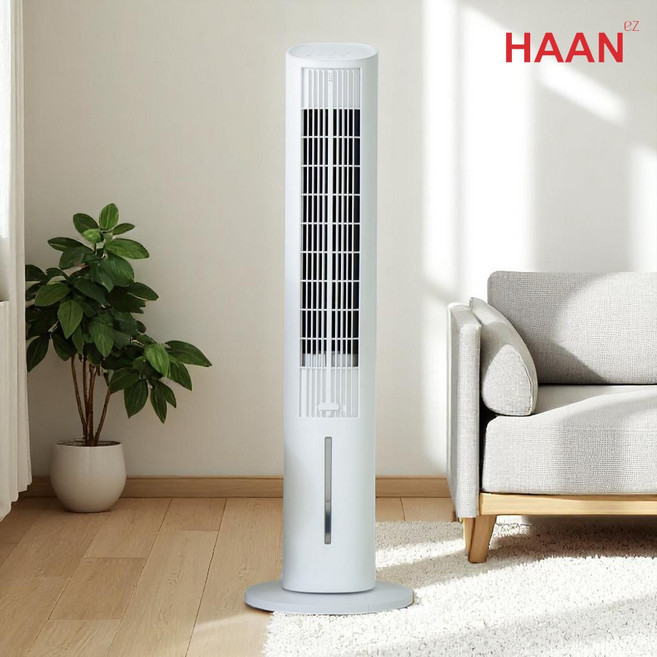 [26년형] 한경희 냉풍기 가정용 냉방기 1인용 원룸 사무실 냉풍기 얼음 선풍기, 리모컨, 화이트