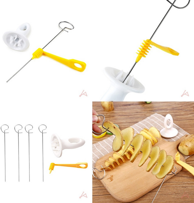 나선형 감자칩 제조기 수동식 감자칩메이커 플라스틱