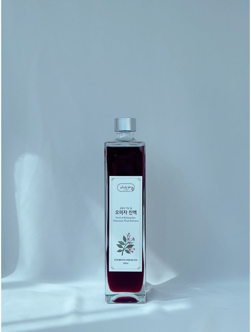 비네노바 자연발효 오미자 진액 국내산 500ml, 1개