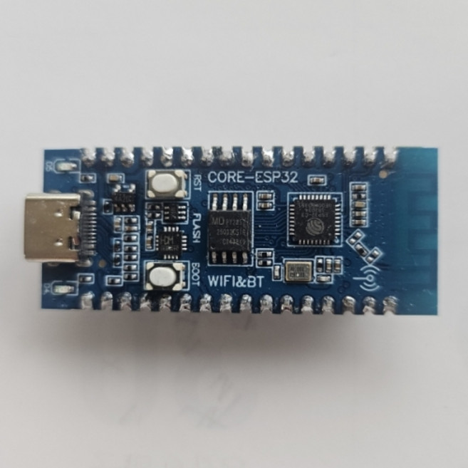 ESP32C3 초소형 코어보드 - WiFi BLE 통합 MCU / Arduino MicroPython 호환 / IoT 스마트홈용 21x52mm 개발보드, 1개