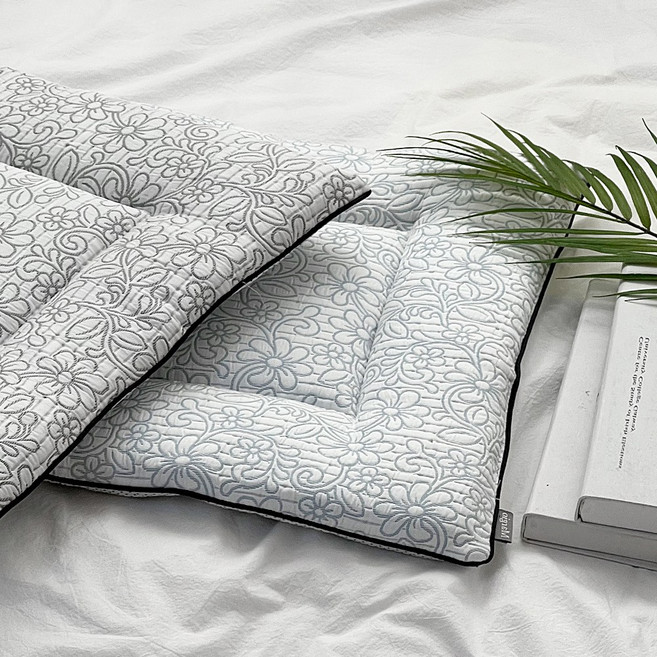 시원한 아이스 듀라론 쿨방석 사무실 차량용방석 쿨링 냉감방석 2color, 그레이