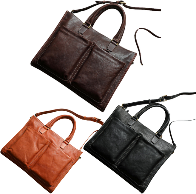 [상상건몰] 남성 이테리 천연소가죽 직장인 비지니스 남자 소가죽 가방 루르드 가죽 캐주얼 서류가방 크로스 겸용