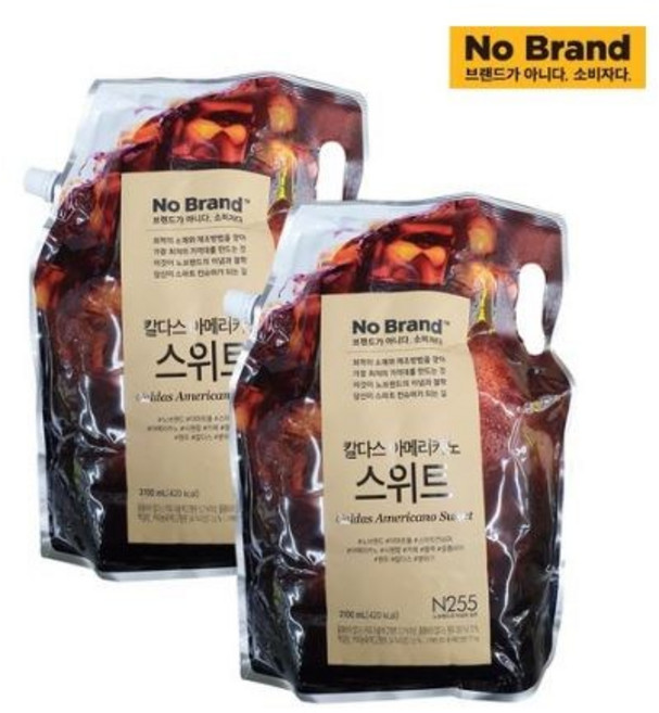노브랜드 칼다스 스위트 아메리카2.1L x 4개, 2.1L