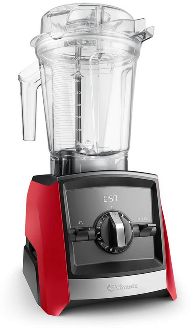 Vitamix 全食物調理機 Ascent領航者 多功能料理機 智能感應 輕鬆製作各式飲品與料理, 閃耀紅, A2500i