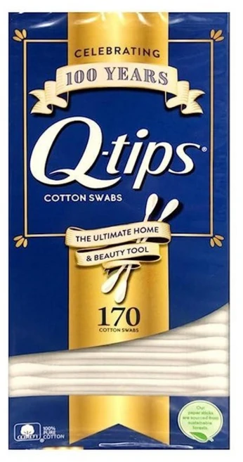 Q-Tips 면봉 170개 6팩 216061, Q-Tips 면봉, 170개, 6팩 - 쿠팡