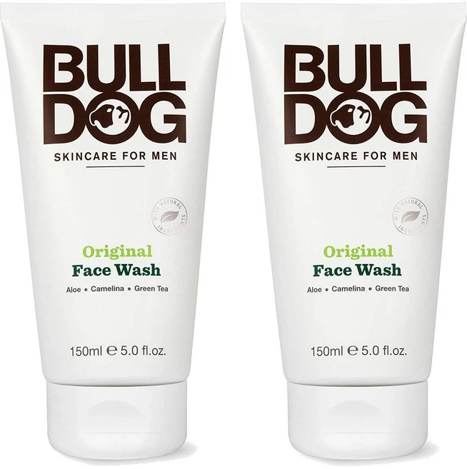 BullDog Nature Skincare 스킨 케어 포 맨 오리지널 페이스 워시, 2개 - 쿠팡