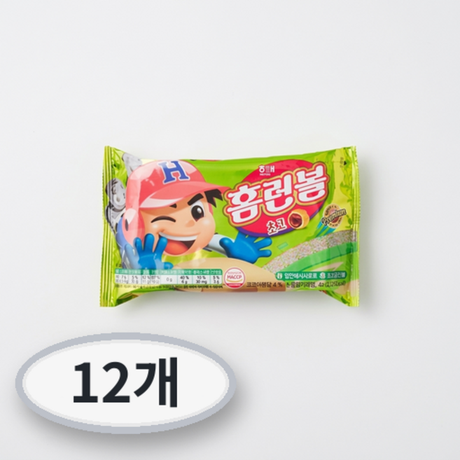 해태제과 홈런볼 초코, 12개, 41g