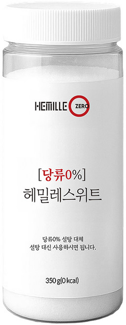헤밀레 스위트 대체당 설탕 감미료, 1개, 350g