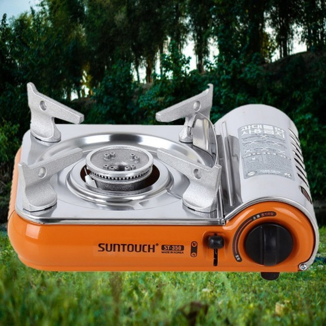 가스렌지 ST-350 4162 /휴대용 캠핑 가방포함