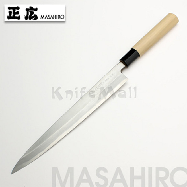 마사히로 별선 왼손용 사시미 27cm 전문가용 회칼 일식칼, 1개, 별선 사시미 (왼손용)