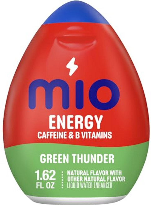 미오 에너지 그린 썬더 천연 향 액상 water 인핸서 1개 MiO Energy Green Thunder Naturally Flavored Liquid Water Enhancer, 47ml