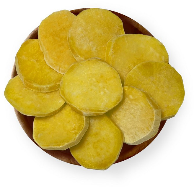 청정 냉동 스팀 / 증숙 고구마 슬라이스 10kg 벌크, 1개