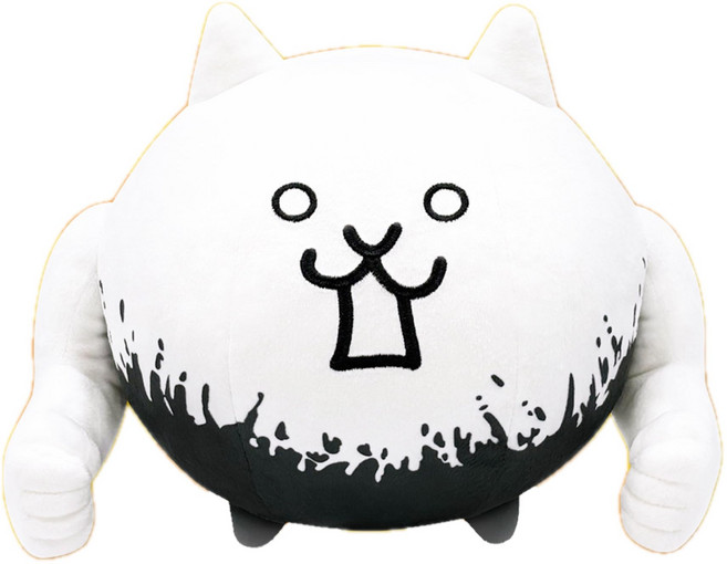 냥코 대전쟁 BIG 봉제인형(광란의 고양이 빌더) 약 28 cm