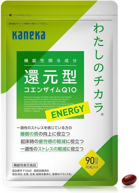 코엔자임 Q10 에너지 3개월분 타블렛, 2개, 90정