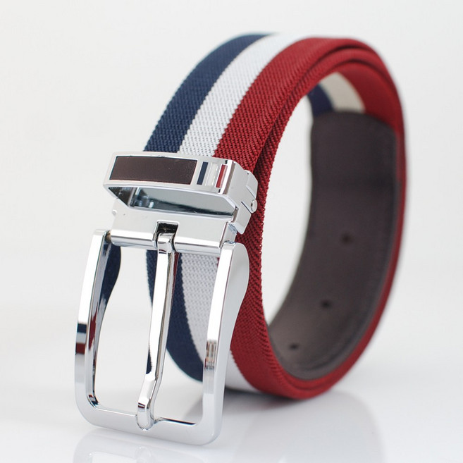 카시니 이탈리아 천연 통가죽 스판 벨트 남성 여성 골프 스포츠 라인 편한 허리띠 (CSBTSP001) <국내생산>