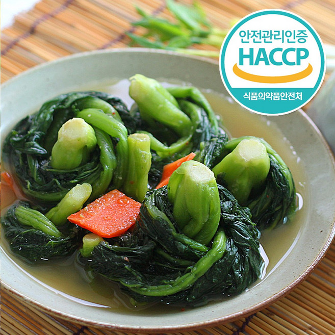 [산지직송] 여수 돌산 갓물김치 2kg+2kg / 40년 전통의 명인 어머니 손맛!!, 2개, 2kg