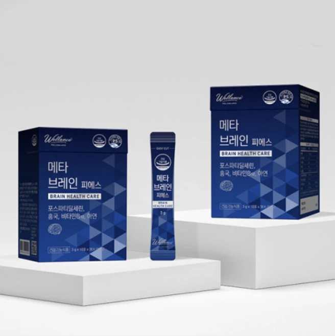 웰런스 메타브레인 PS 피에스 3g X 30포, 1박스 - 쿠팡