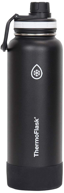 서모 플라스크 1.17 L블랙 보냉 전용 수통 스테인리스 병 1170ml, 1개