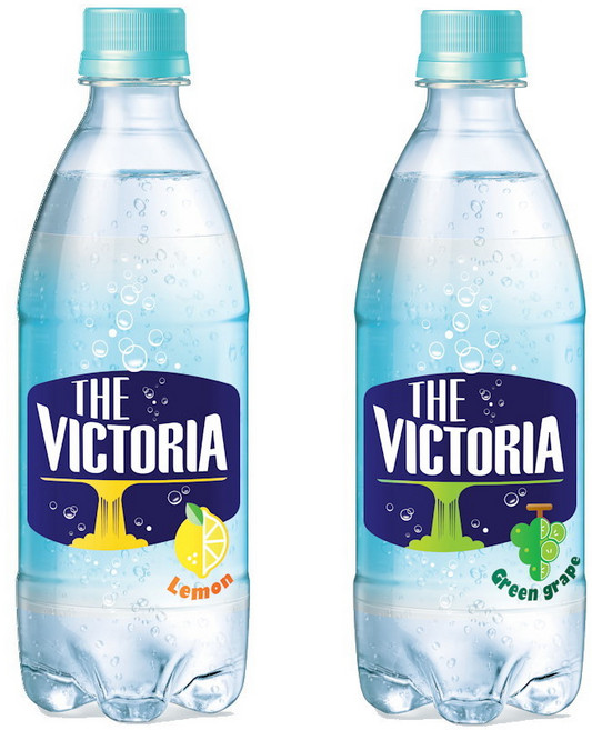 빅토리아 탄산 레몬 청포도 + 총, 40개, 500ml