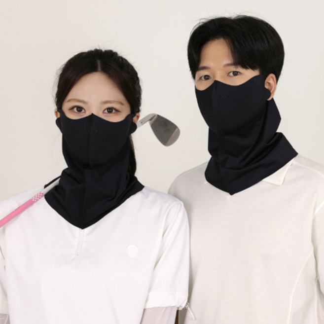 스포츠 마스크 자외선 차단 쿨 여름 안면 얼굴 햇빛가리개 골프 자전거 mask, 상세페이지 참조, 1개