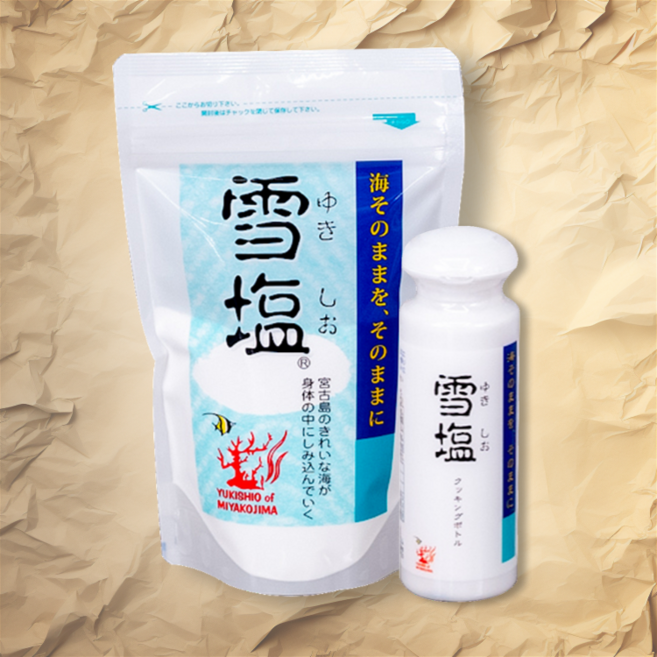 오키나와 눈꽃소금 파우더 세트 1 (50g+120g)