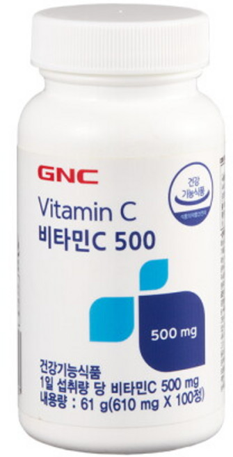 GNC 비타민 C500, 100정, 1개