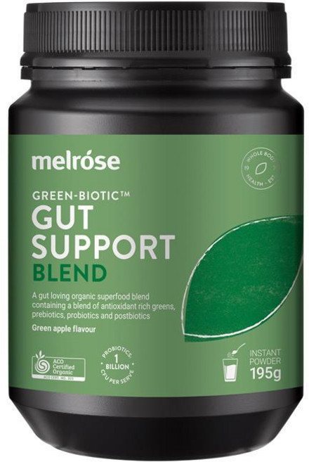 호주 멜로즈 Melrose Essential Green Biotic 에센셜 그린 바이오틱 것 서포트 블랜드 파우더, 3개, 195g