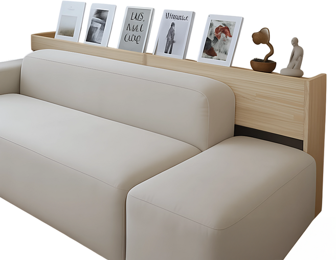 [틈새활용] 쇼파 뒤 틈새 코니 수납장 맞춤높이 가능, 원목(미송)