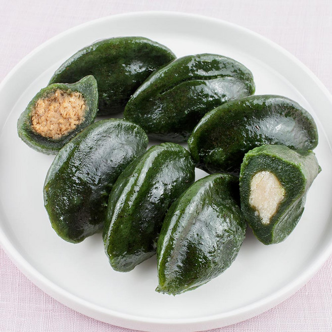 [산정] 영광 모시송편 모싯잎송편 (기피 통동부 참깨 개떡 흑임자), 02_생송편(통동부) 30개, 30개, 1.2kg