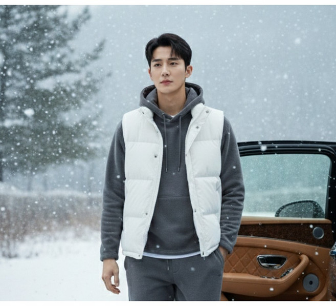 남녀공용 패딩조끼 겨울 패딩 베스트