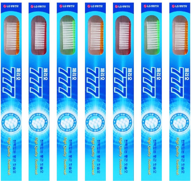 페리오 777 칫솔, 7개, 1개입