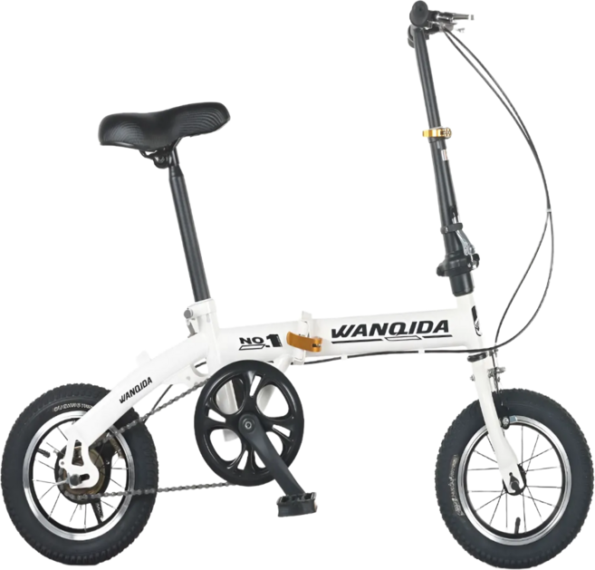 아브텐 미니벨로 접이식 여성 자전거 초경량 초미니 10Kg, 1개, 110cm, 화이트