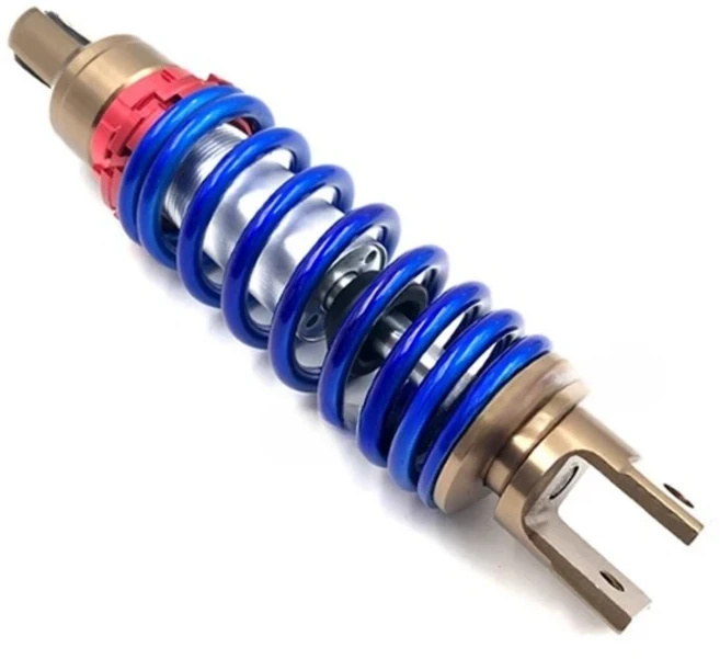 야마하 50CC JOG90 개조용 일반 혼다 스즈키 오토바이 스쿠터 리어 쇼크 업소버 키트 235mm, 02 blue