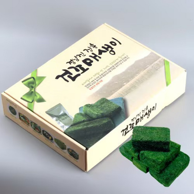 정남진장흥 동결건조매생이 세트 (3g X 20블럭) / 떡국 라면 굴국, 3g, 20개