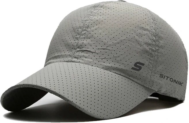 시토닉 남녀공용 스포츠 매쉬 캡모자, 그레이, 1개 - 쿠팡