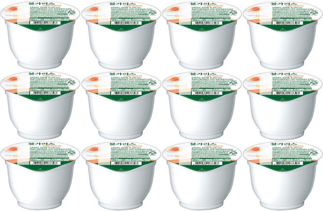 남양 떠먹는 불가리스 복숭아 85g 8팩, 8개