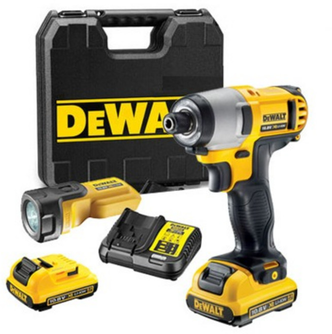 디월트 임팩트 충전식 드라이버 DCF815D2T 10.8V 무선 공구 전동드릴