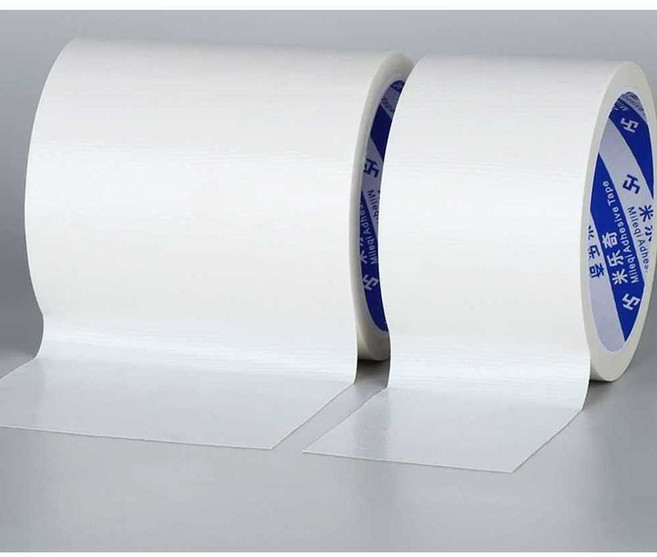 잔사가 남지않는 우레탄 점착 보양테이프 이지컷, 흰색 - 폭 48mm x 10미터 1롤